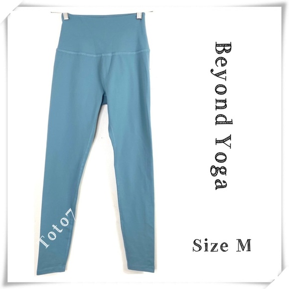 Beyond Yoga Sportflex High Waist Leggings Bcrsh Blue Size M...